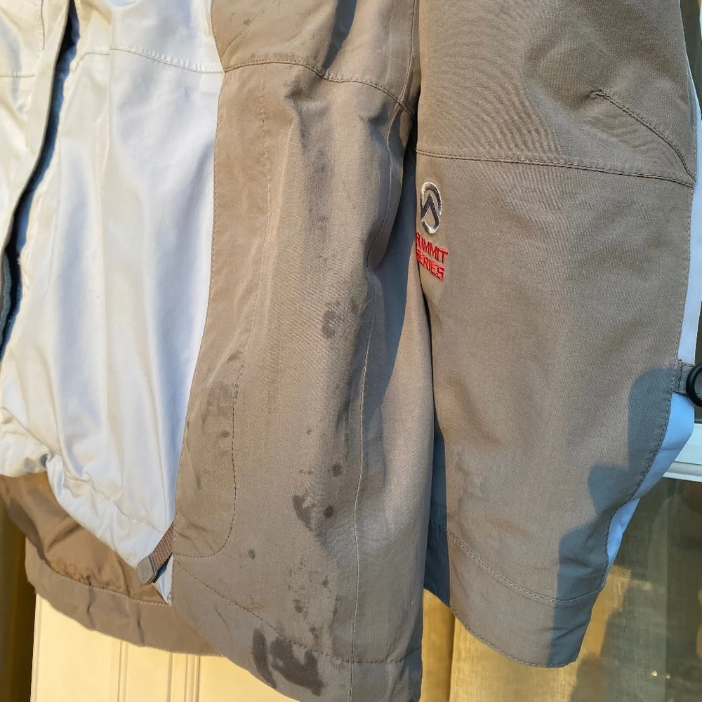 The North Face Summit Series Gortex jacket blue gray Medium
